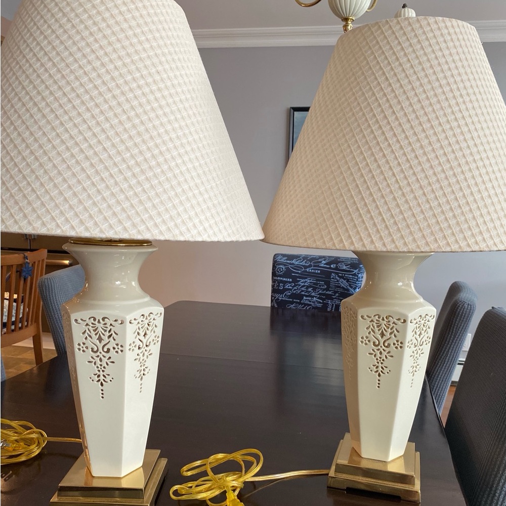 Lennox Lace Lamps